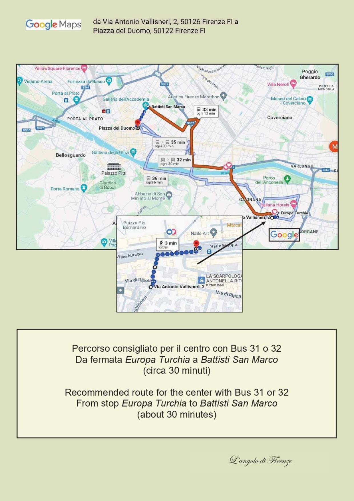 L'Angolo Di Firenze - The Florence Corner Zewnętrze zdjęcie
